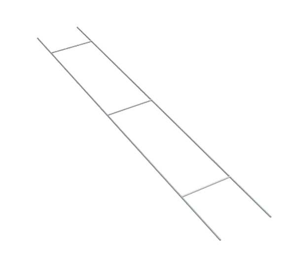 8in (9x9) Galvanized Ladder Mill - Reinforcement & Anchoring